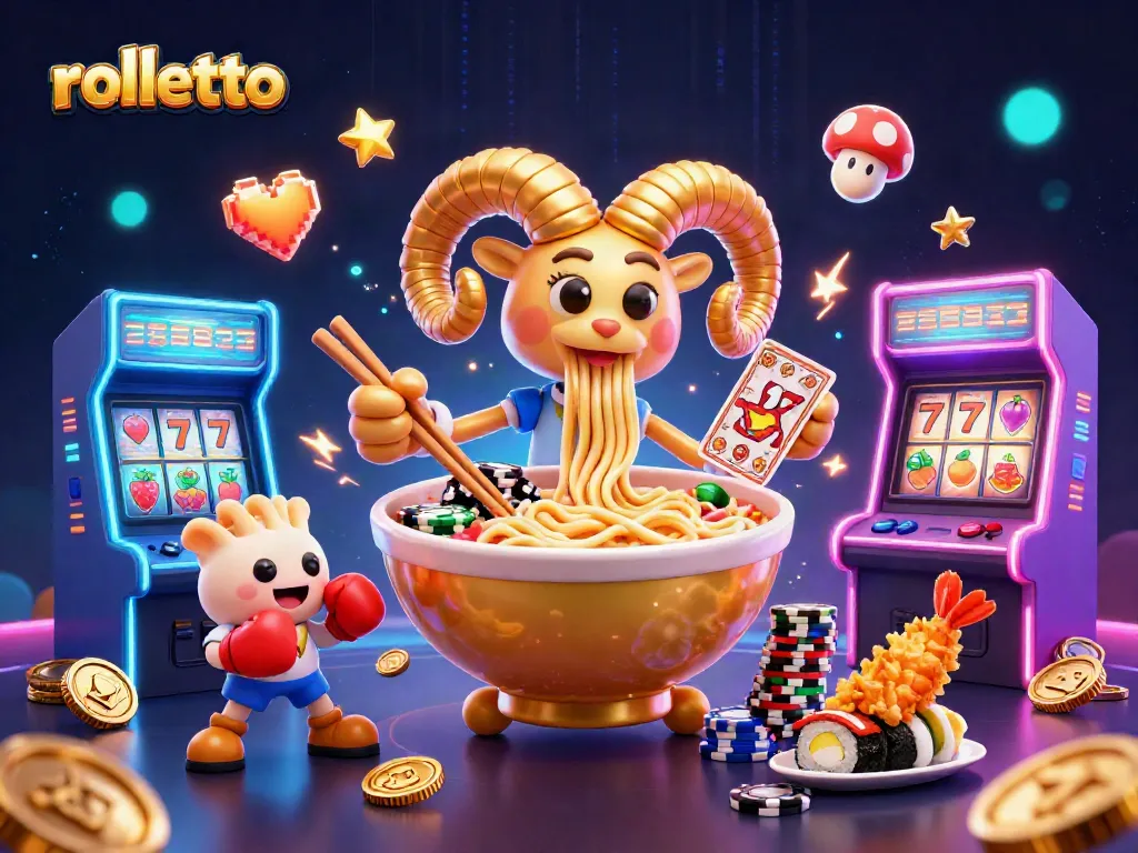 Experience rolletto’s thrilling casino atmosphere with vibrant characters and game elements in action.