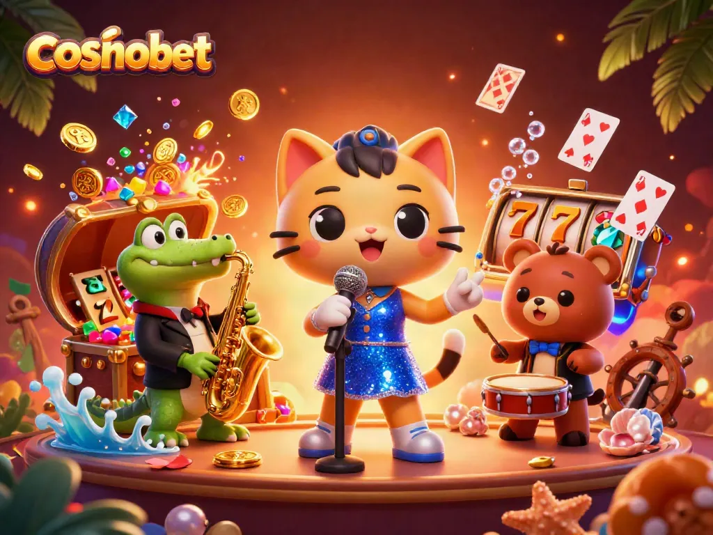 Experience excitement at Cosmobet with exhilarating casino games and vibrant characters!
