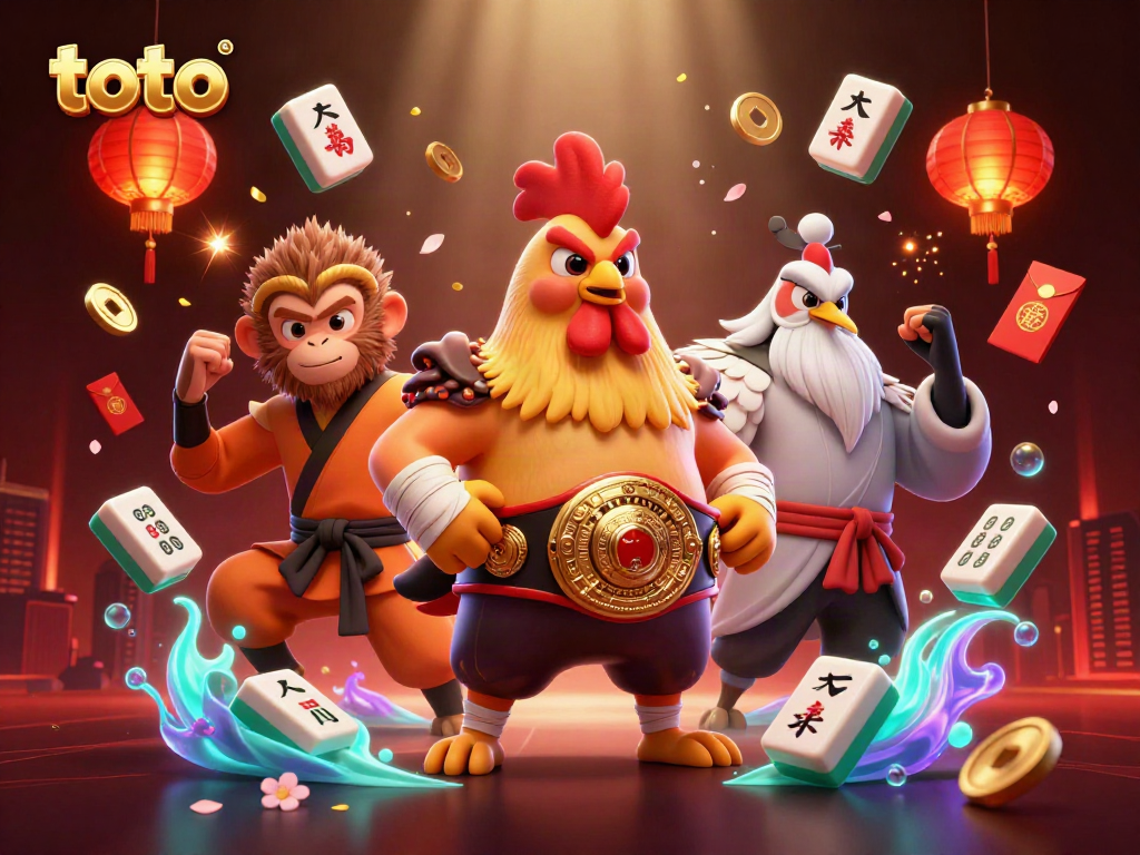 Engage with the exciting world of toto gaming, featuring vibrant characters and casino elements.